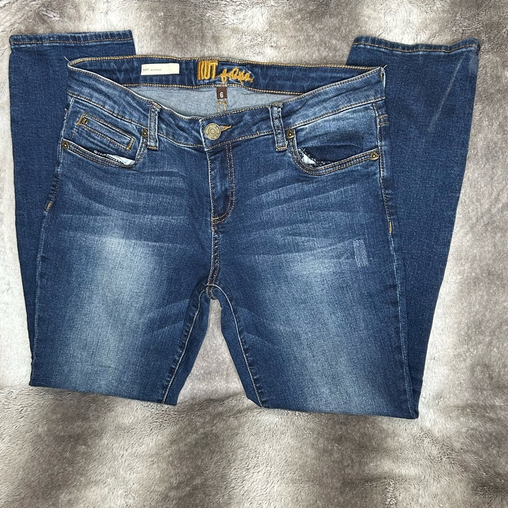 Kut from the kloth Katy boyfriend jeans size 6